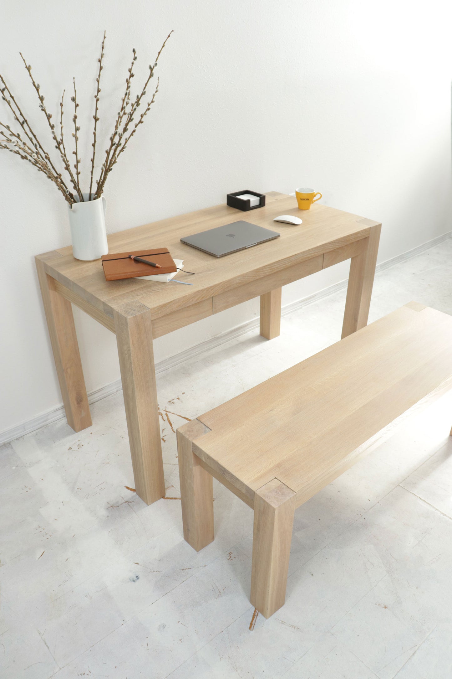 Desk | Parsons | Solid White Oak