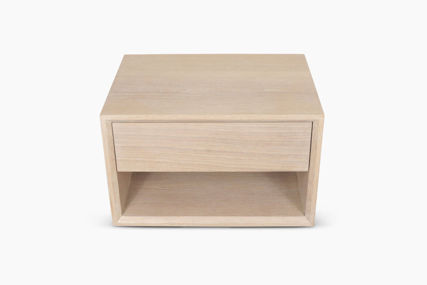 Herald Nightstand | White Oak