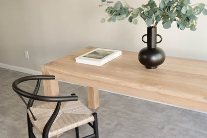 Dining Table | Parsons | Solid White Oak