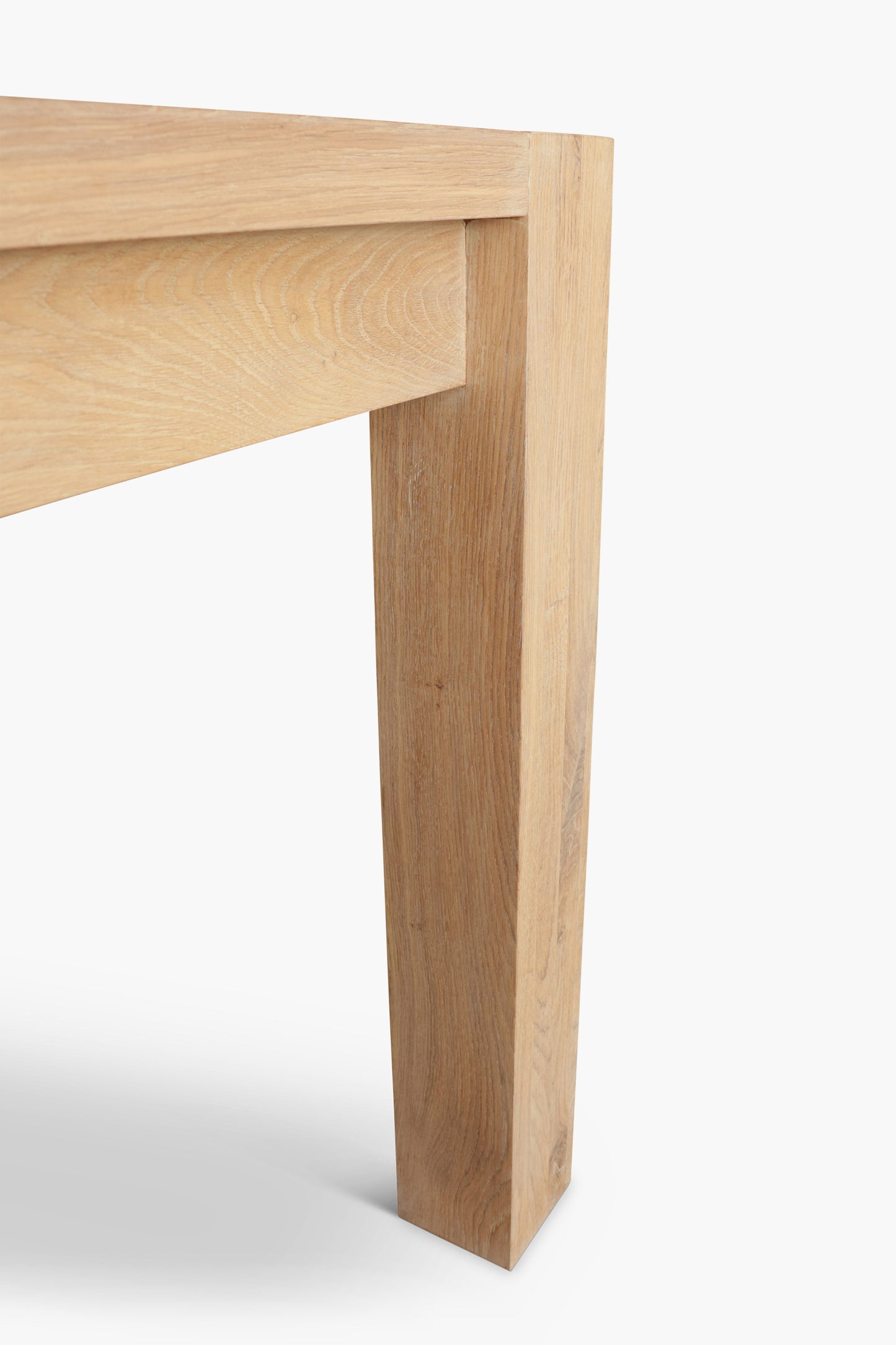 Dining Table | Parsons | Solid White Oak