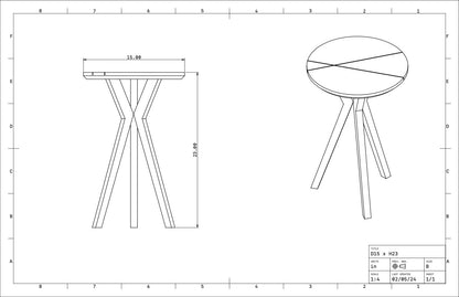 Custom End Table for Anthony