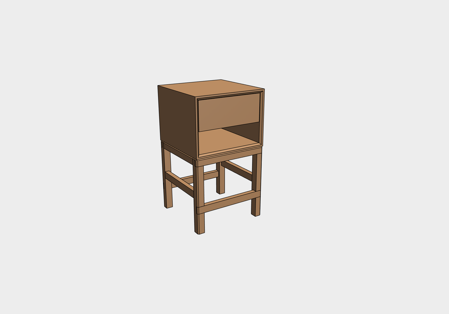 Custom Herald Nightstands for Mitch
