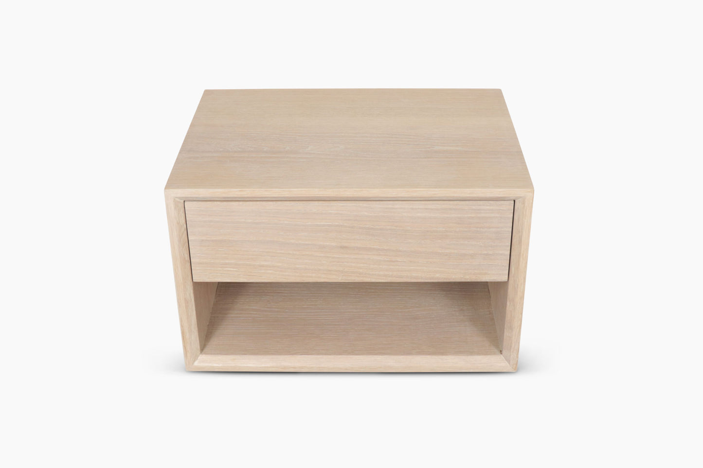 Herald Nightstands | White Oak
