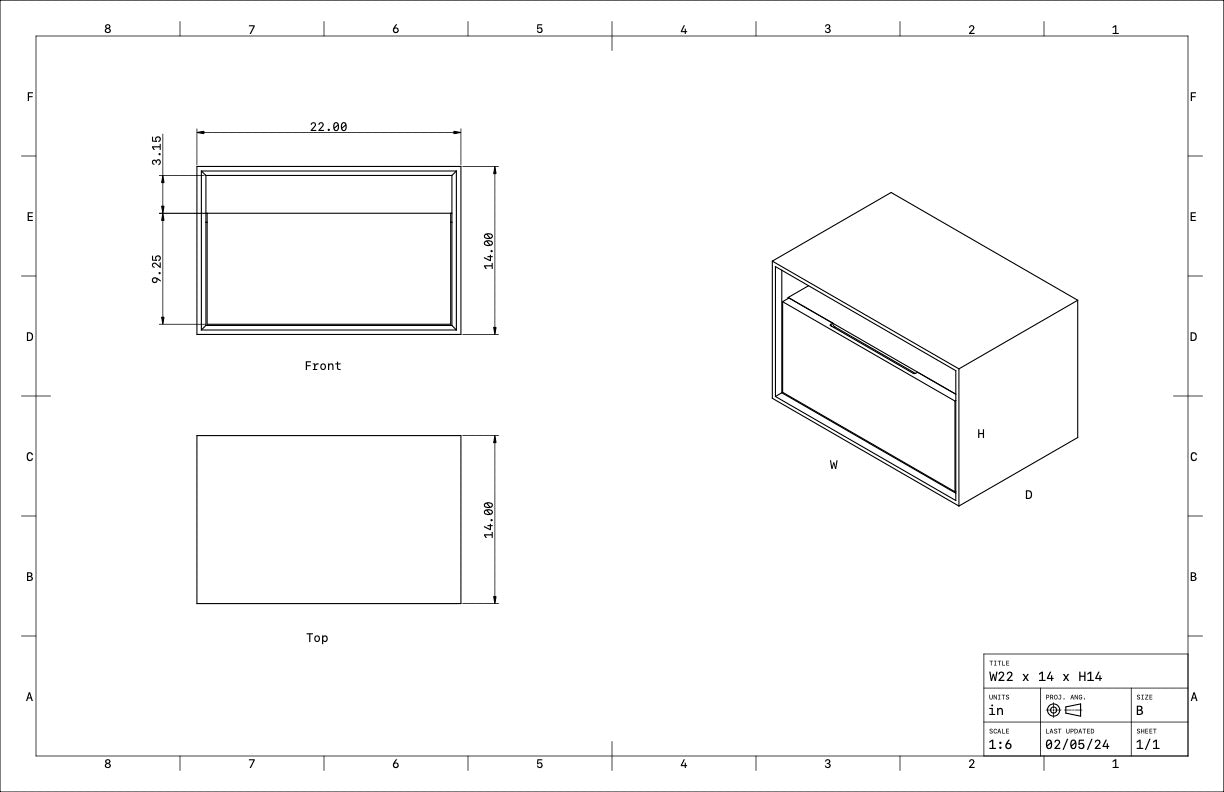 Custom Nightstands for Michael